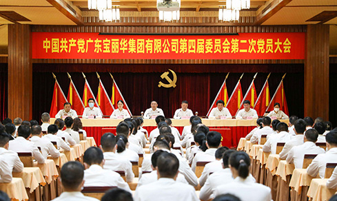 “砥砺奋进 戮力前行” <br>广东suncitygroup太阳集团集团有限公司党委第四届委员会<br>乐成召开第二次党员大会